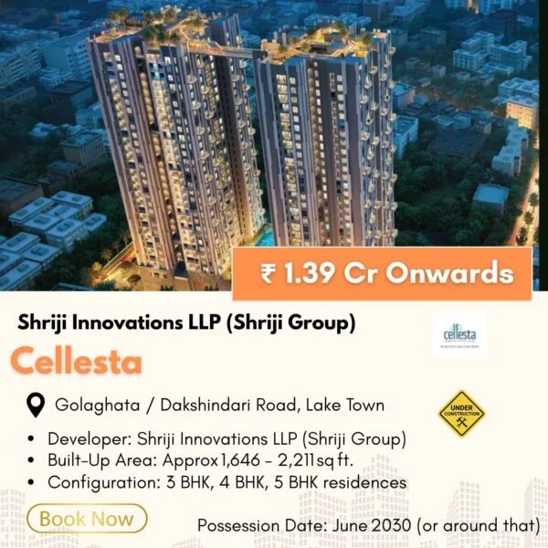 Cellesta Lake Town – The New Benchmark of Luxury Projects in Kolkata
